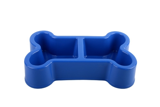 Bone Shape Dual Pet Bowls(PB 1908)