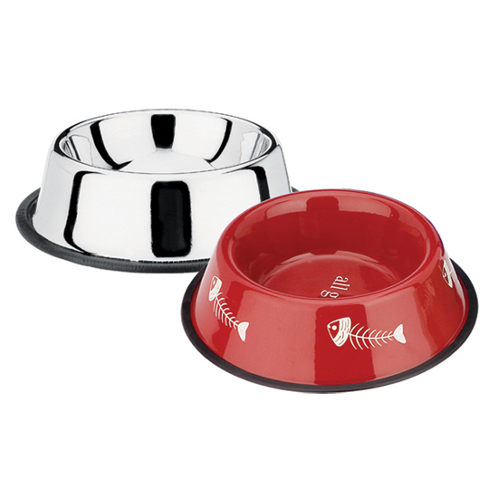 Stainless Steel Non-Skid Dog Bowls(PB 1125)