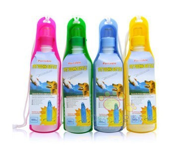 Portable Pet Feeding Bottle with Dispenser(PB 7152L)