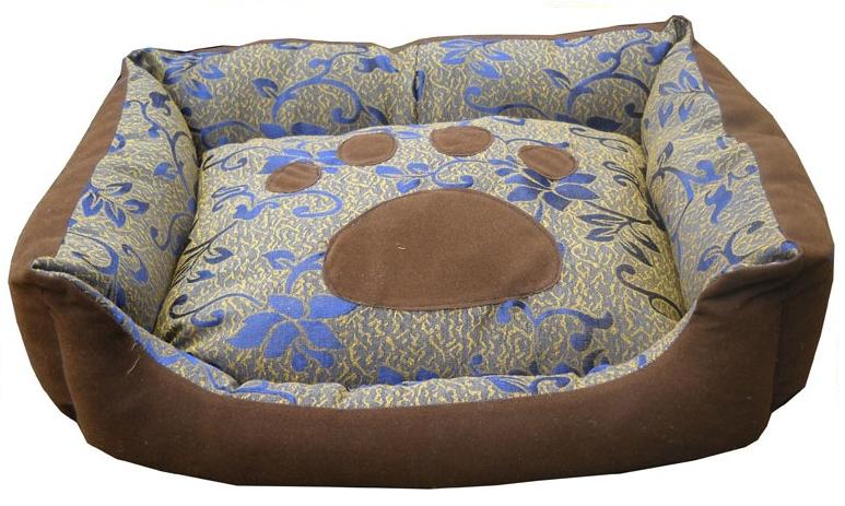 Square Patch Paw Pet Bed(PBD 1609)