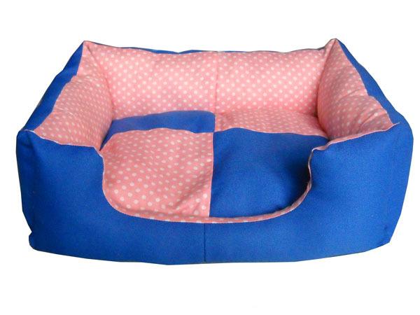 Mixed-color Square Pet Bed with Mat(PBD 1611)