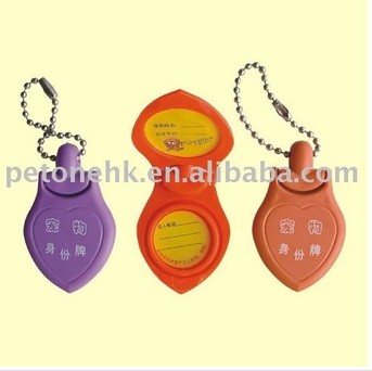 Heart-shaped Dog ID Tag (FT 0423 )
