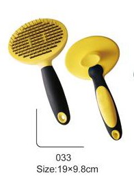 Dog / Cat Easy Clean DeShedding Tool Pet Fur Grooming Brush(PGT 7033)