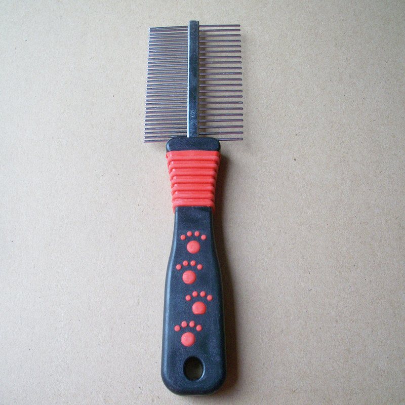 Deluxe Double Sided Pet Shedding Comb(PGT 7114)