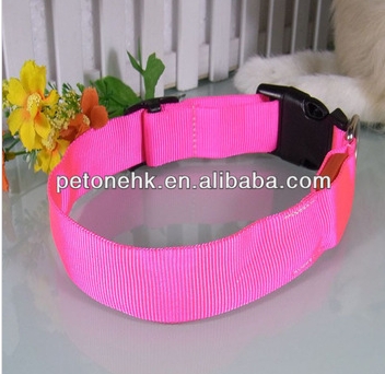 fashionable dog collars wholesale led