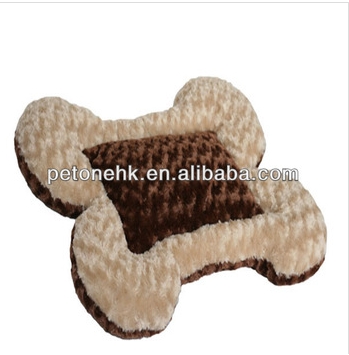 bone shaped rectangle pet bed