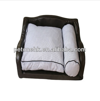 luxury faux fur pet bed