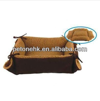 Luxury folding dog bed