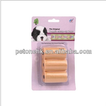 pet plastic dog waste bags