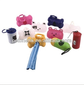 2014 dog shaped pet waste bag