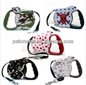 nylon retractable dog leash