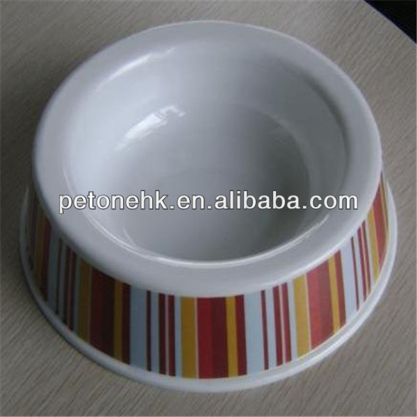 safe dog large melamine bowl