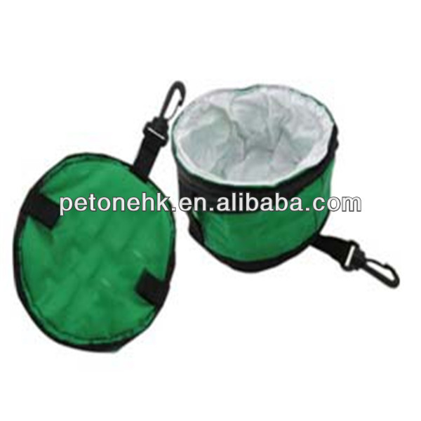 dual portable travel pet bowls