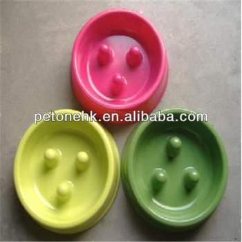 round metal dog bowl