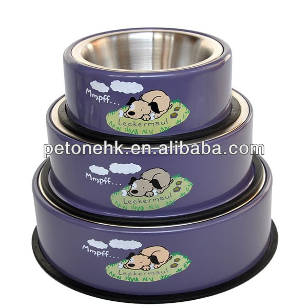 pet non-slip dog bowl