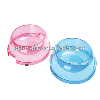 round dog bowl plastic