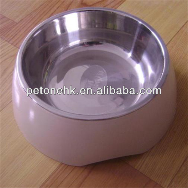 stainless steel heated pet bowl