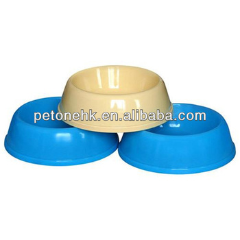 high quanlity plastic dog bowl