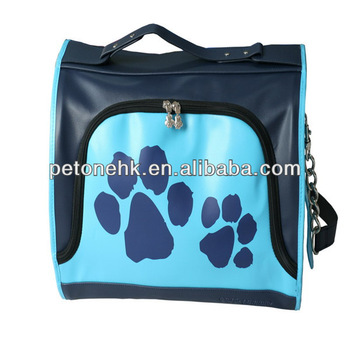 paw print pet pocket dog carrier