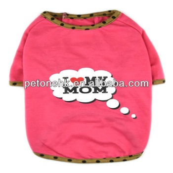 fashionable wholesale plain dog t-shirts