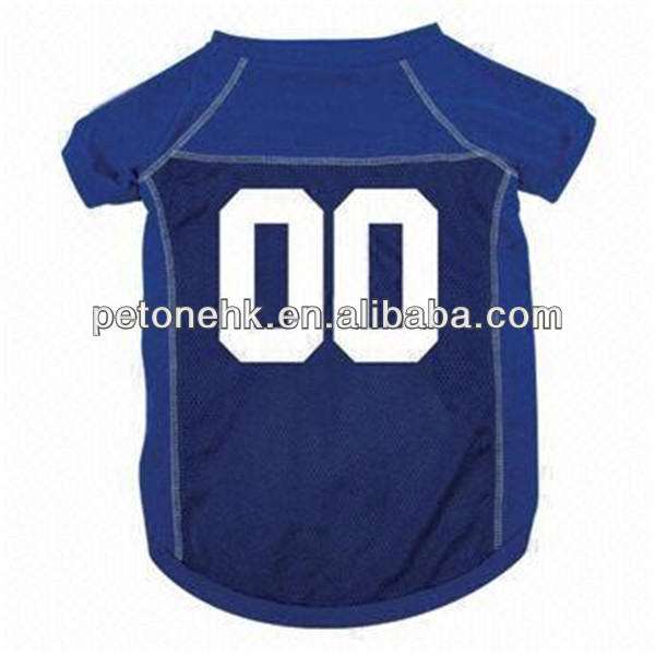 Blue Sports Dog T-shirt